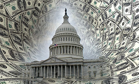la deuda de Estados Unidos EEUU se encuentra nuevamente al borde del precipicio fiscal